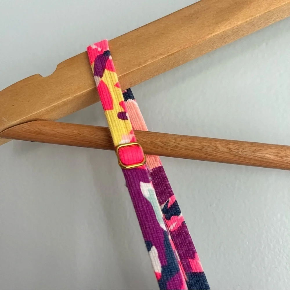 Lilly Pulitzer Shelli Dress Size 6 Tie Back Pink Blue - Picture 10 of 16
